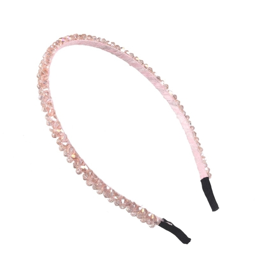Vaaleanpunainen Kristalli S Lasten Hiuspanta