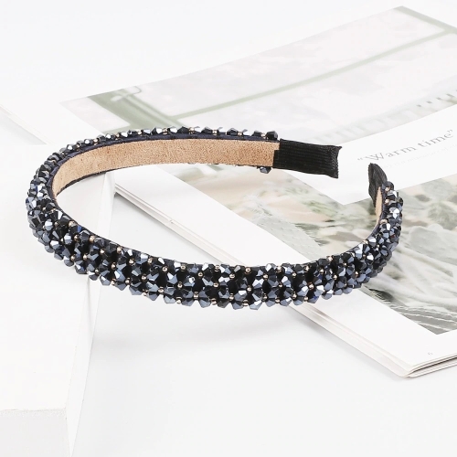 lasten hiuspanta, hiuspanta tytöille, kristallikoristeinen hiuspanta, tummansininen hiuspanta, lasten hiustarvikkeet, lasten mekot, juhla-asusteet lapsille, hiuskoristeet, lapsiystävällinen hiuspanta