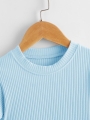 lasten mekko, tyttöjen puuvillamekko, Eve Sky Blue mekko, kestävä lastenvaate, muodikas tyttöjen mekko, puuterinsininen lasten mekko, mekko tytöille, puuvillainen mekko lapsille