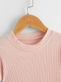 lasten mekko, tyttöjen puuvillamekko, Eve pinkki mekko, kestävä lastenvaate, muodikas tyttöjen mekko, puuteriroosa lasten mekko, mekko tytöille, puuvillainen mekko lapsille