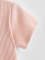 lasten mekko, tyttöjen puuvillamekko, Eve pinkki mekko, kestävä lastenvaate, muodikas tyttöjen mekko, puuteriroosa lasten mekko, mekko tytöille, puuvillainen mekko lapsille