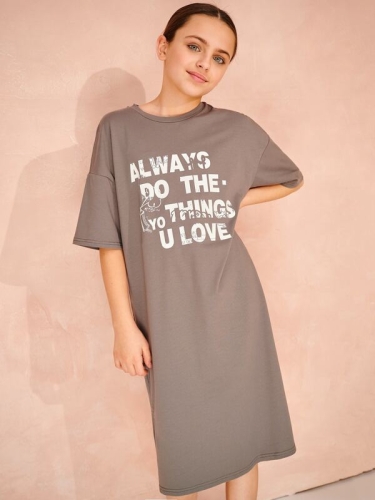 Mila - Lasten Inspiroiva Puuvillamekko