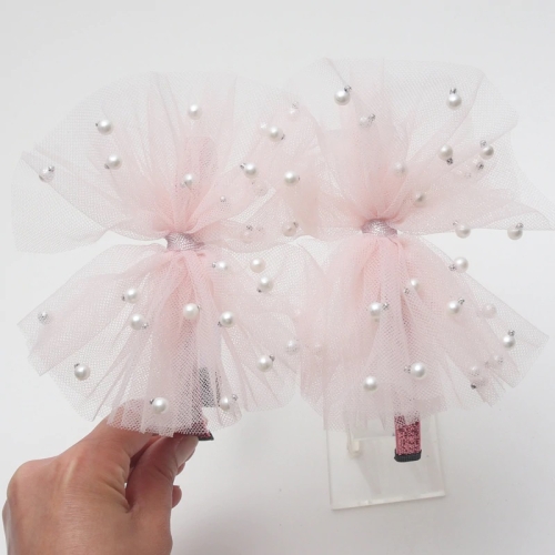 HelmiTylli - Lasten Vaaleanpunainen Tyllihiuspanta