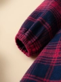 lasten juhlamekko, punainen mekko, tyttöjen flanellimekko, Malvina Elegance, juhlamekko tytöille, mekko häihin, mekko ristiäisiin, syntymäpäivämekko lapsille, tyttöjen mekko 3-24 kk, elegantti lastenvaate