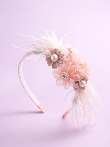 Chic Vaaleanpunainen Hiuspanta