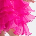 Elodie fuksianvärinen mekko, lasten juhlamekko, tyttöjen mekot, juhlavaatteet tytöille, prinsessamekko, tyttöjen vaatteet, juhlapukeutuminen, ensikommuunio mekot