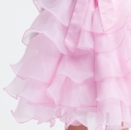 tyttöjen juhlamekko, Elodie Elegance, vaaleanpunainen lasten mekko, 3D-kukkamekko, tyttöjen juhlapukeutuminen, ensikommunion mekko, lasten juhlavaatteet