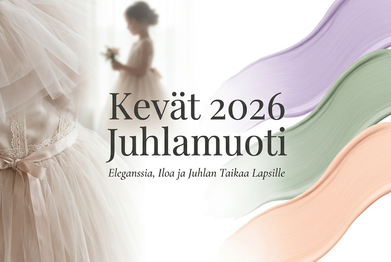 Kevätjuhlamekon värimaailma 2026: rohkeat sävyt ja niiden tarina